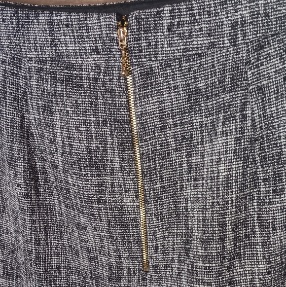 Kate Spade Pencil Skirt Black White 10 - Picture 3 of 6